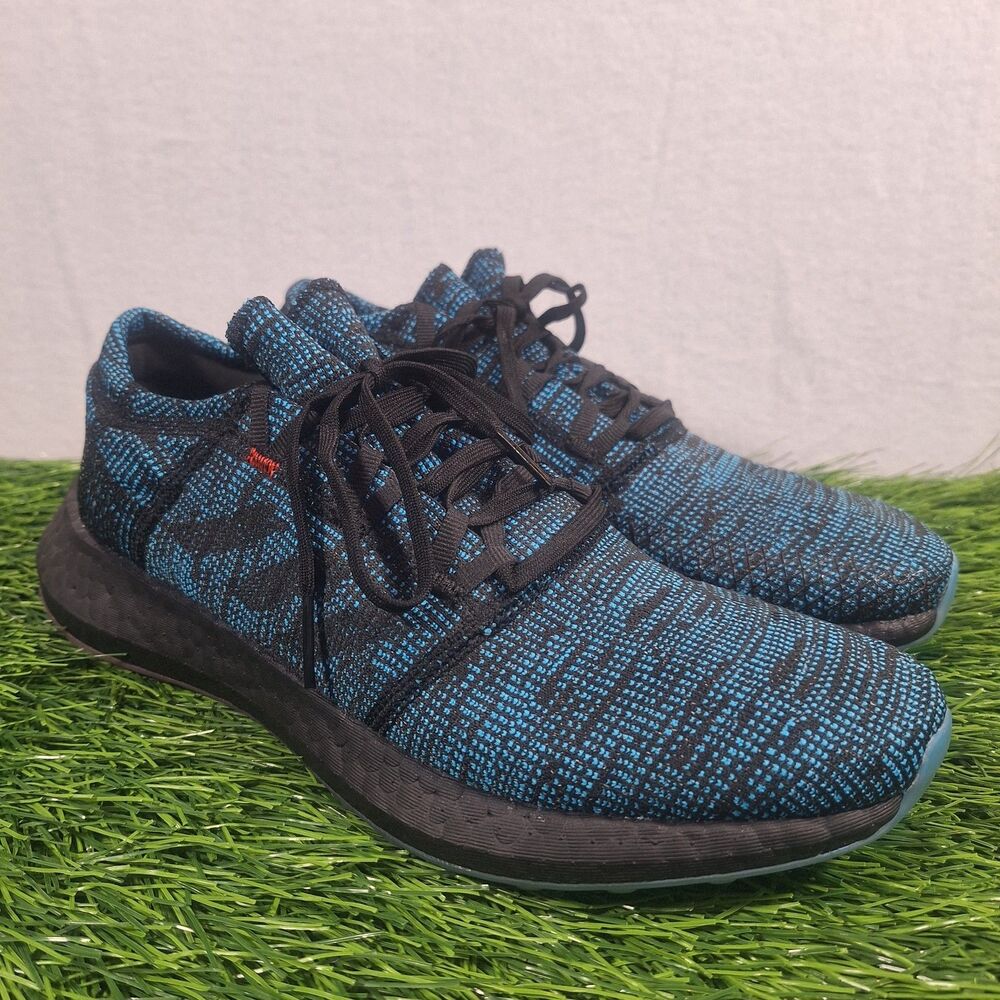 adidas PureBoost Go LTD mens size 9 Black Cyan